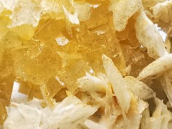 Fluorite et baryte de Marsange, Haute-Loire, France