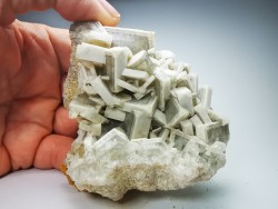 Tabular baryte from Saint-Georges-les-Bains, Ardèche, France