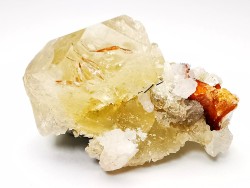 Fluorecent Cerussite from Morocco
