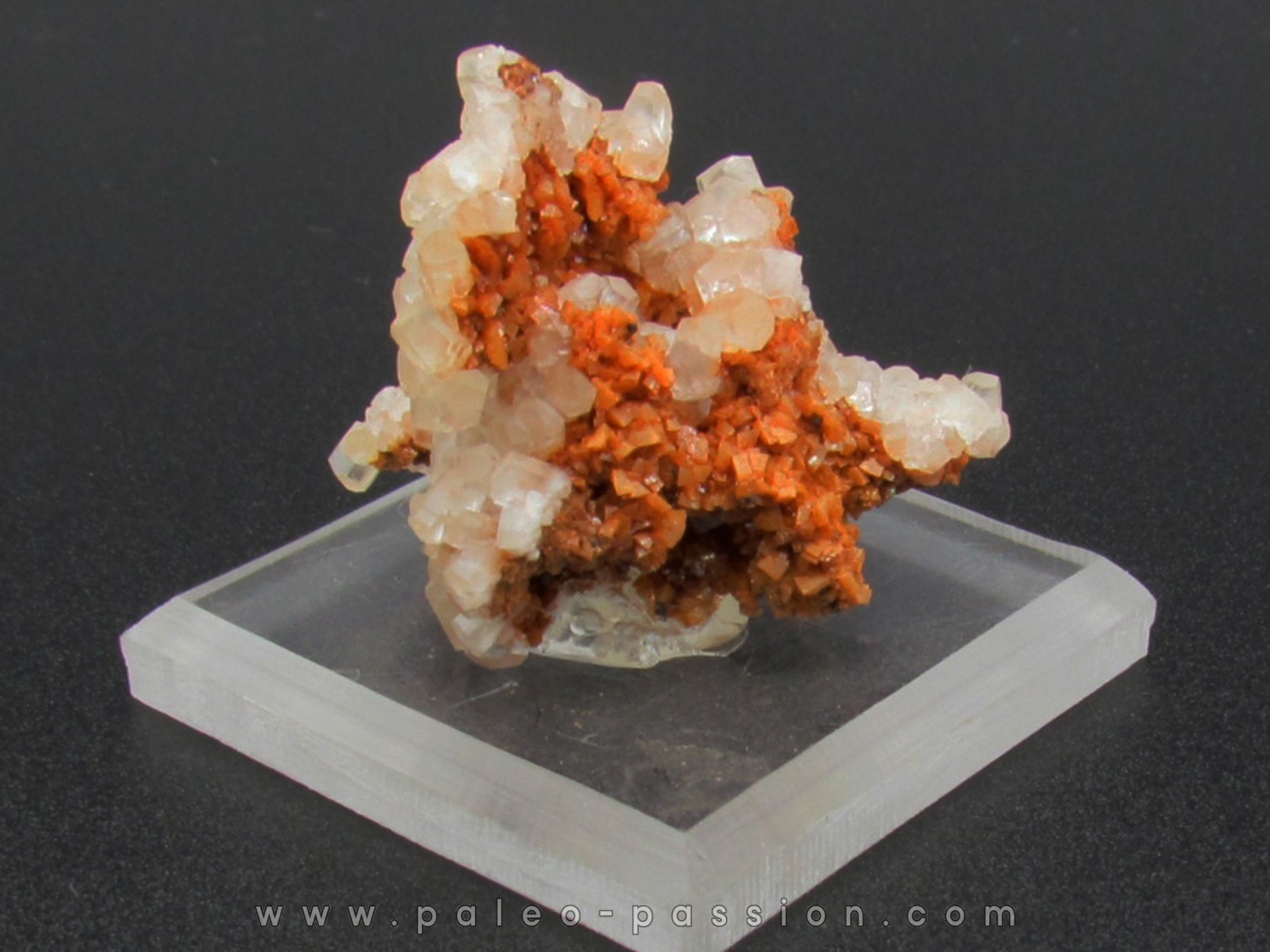 Calcite, dolomite.  Mine Engelsbourg - SMAM Calcite, dolomite.  Mine Engelsbourg - SMAM