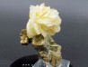 Barytine sur pyrite