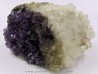 Fluorine violette & Quartz - Berbes, Espagne Fluorine violette & Quartz - Berbes, Espagne