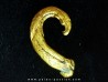 native gold  - crosse d’évêque - Colombia