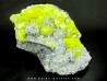 Sulfur crystallized on calcite  - Italia