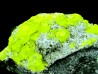 Sulfur crystallized on calcite  - Italia