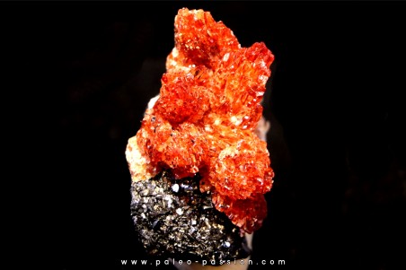 rhodochrosite - N'Chwaning Mine, Hotazel,  Afrique du Sud