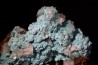 Hemimorphite sur rosatite ojuela mine, Mapimi, Mapimi, Durango, Mexique Hemimorphite sur rosatite ojuela mine, Mapimi, Mapimi, Durango, Mexique