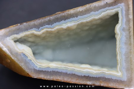 agate polyédrique, Bresil