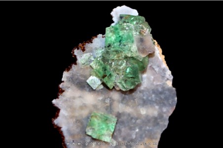 green fluorite - choir area, Mongolia