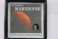 Météorite MARTIENNE NWA 6963 - Maroc